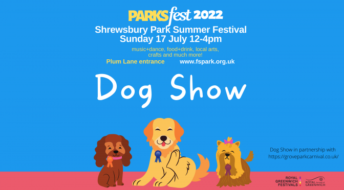 Dog Show at our Festival Announced